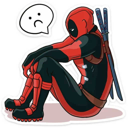 Стикер 15 Deadpool