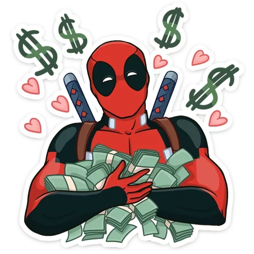 Стикер 19 Deadpool
