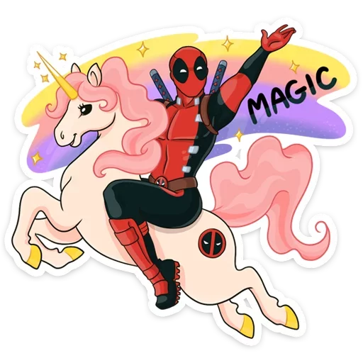 Стикер 20 Deadpool