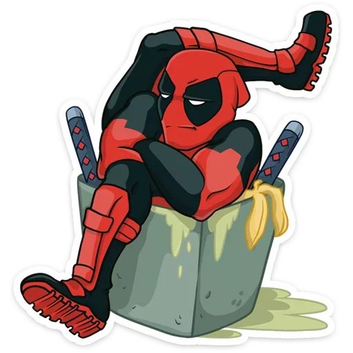 Стикер 24 Deadpool