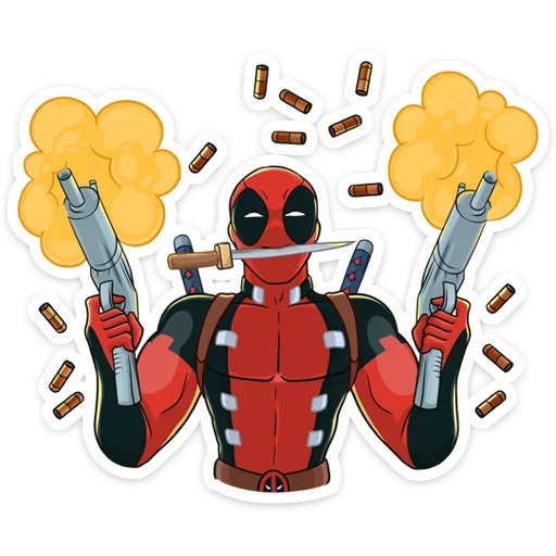 Стикер 32 Deadpool