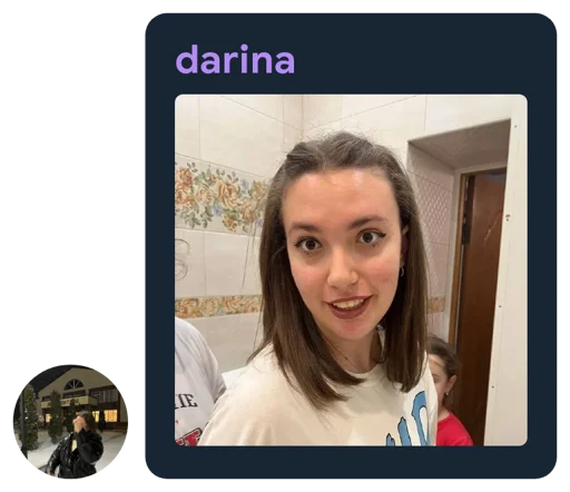 😀 Стикер «Дарина Darina dr1na» для Telegram