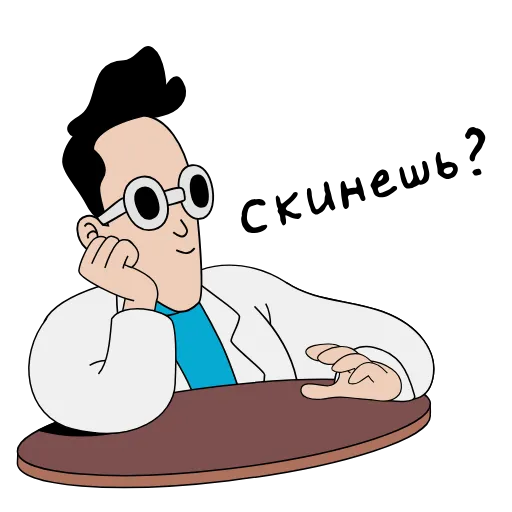 ☺️ Стикер «dr. Coin» для Telegram