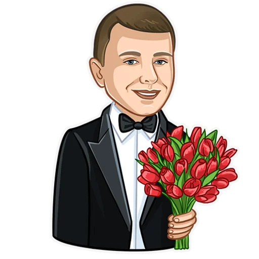 💐 Стикер «Стоматолог Рыбальченко» для Telegram