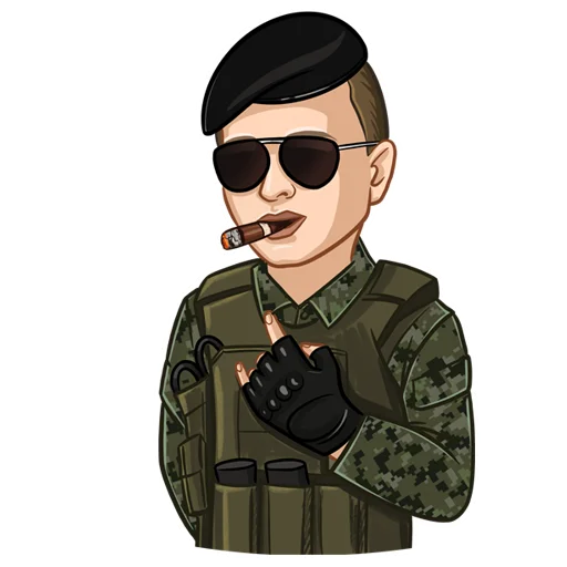 🤘 Стикер «Стоматолог Рыбальченко» для Telegram