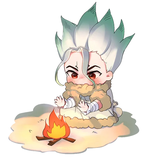 🔥 Стикер «Dr. Stone» для Telegram