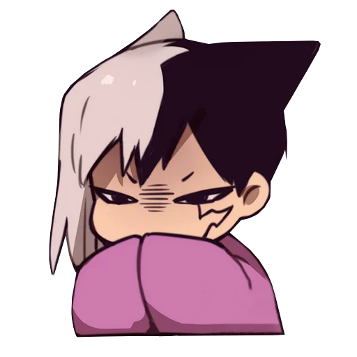 😈 Стикер «Dr. Stone» для Telegram