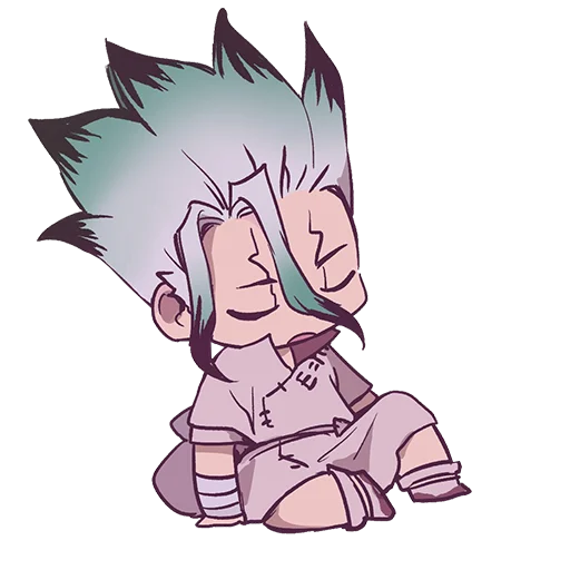 😪 Стикер «Dr. Stone» для Telegram