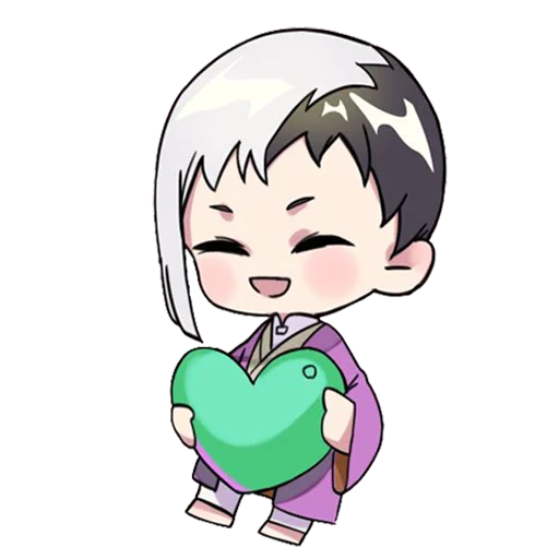 ❤️ Стикер «Dr. Stone» для Telegram