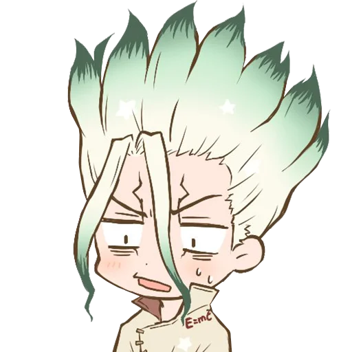 😰 Стикер «Dr. Stone» для Telegram