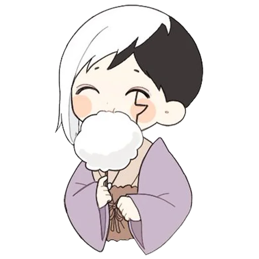 ☺️ Стикер «Dr. Stone» для Telegram