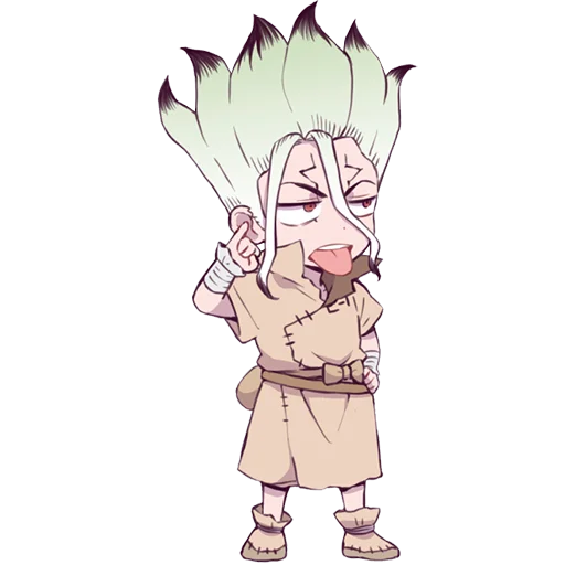 😑 Стикер «Dr. Stone» для Telegram