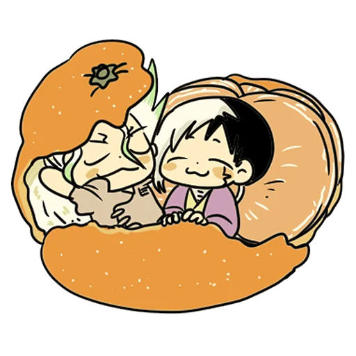 ❤️ Стикер «Dr. Stone» для Telegram