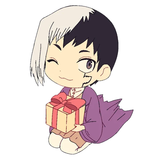 😉 Стикер «Dr. Stone» для Telegram