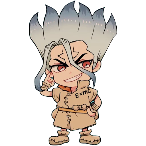 😏 Стикер «Dr. Stone» для Telegram