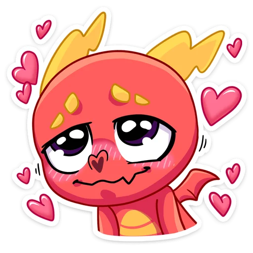 🥰 Стикер «Драко» для Telegram
