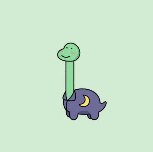 🌙 Стикер «Дракончики» для Telegram