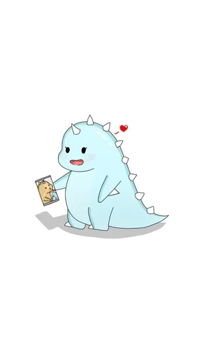 😍 Стикер «Дракончики» для Telegram