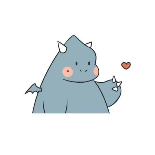 😘 Стикер «Дракончики» для Telegram