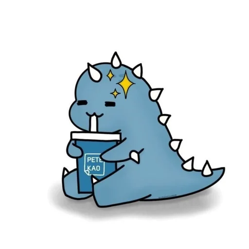 Стикерпак Дракончики для Telegram