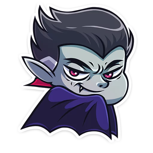 😏 Стикер «Граф Дракула Dracula» для Telegram