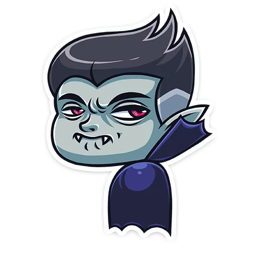 😕 Стикер «Граф Дракула Dracula» для Telegram