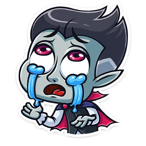 😭 Стикер «Граф Дракула Dracula» для Telegram