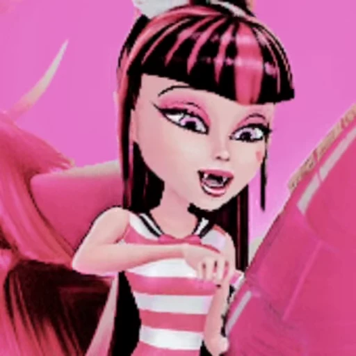 🩷 Стикер «Draculaura» для Telegram