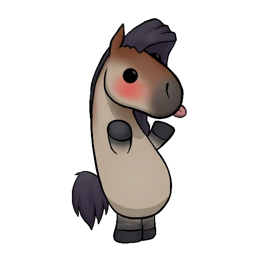 ☺️ Стикер «Draft Horse Plushie» для Telegram