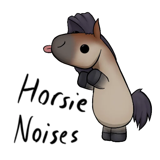 📢 Стикер «Draft Horse Plushie» для Telegram