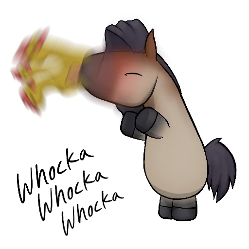 🐔 Стикер «Draft Horse Plushie» для Telegram