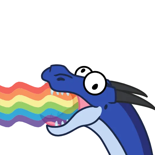 😋 Стикер «Animated Dragon» для Telegram