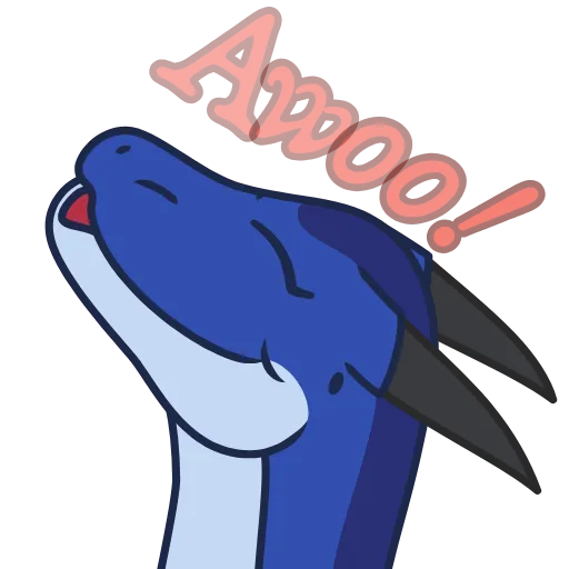 😋 Стикер «Animated Dragon» для Telegram