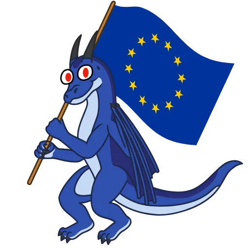 😋 Стикер «Animated Dragon» для Telegram