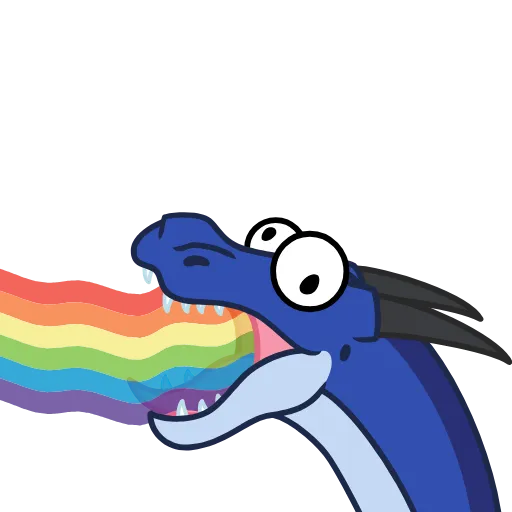😋 Стикер «Animated Dragon» для Telegram