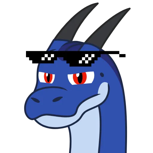 😋 Стикер «Animated Dragon» для Telegram