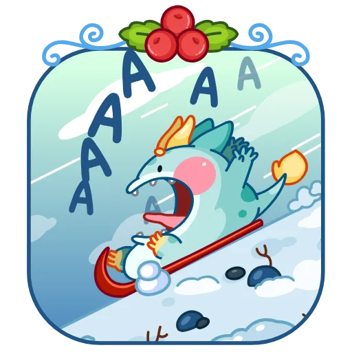 🛷 Эмодзи «Близз» для Telegram