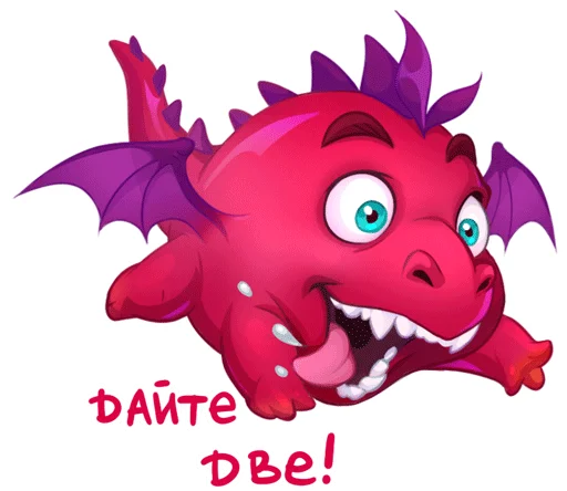 🤪 Стикер «DRAGON MACHINES» для Telegram