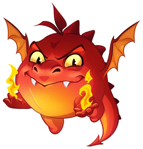 🔥 Стикер «DRAGON MACHINES» для Telegram