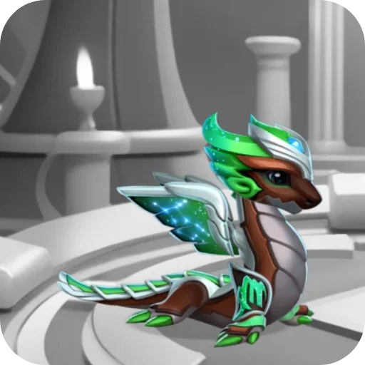♍ Стикер «Dragon Mania Legends» для Telegram