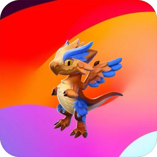 👏 Стикер «Dragon Mania Legends» для Telegram