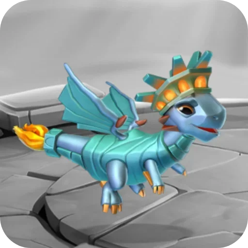👍 Стикер «Dragon Mania Legends» для Telegram