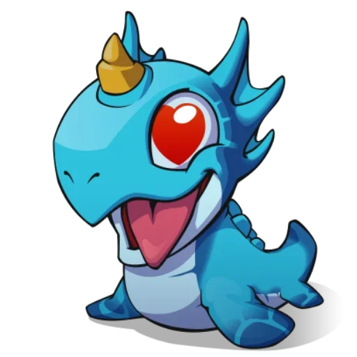 ❤ Стикер «Dragon Mania Legends» для Telegram