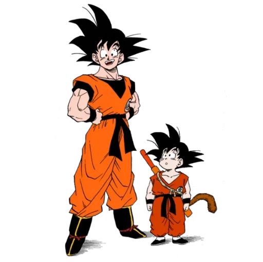 👬 Стикер «Dragonball» для Telegram