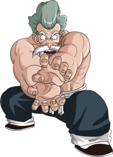 👴 Стикер «Dragon Ball Scimmia San» для Telegram
