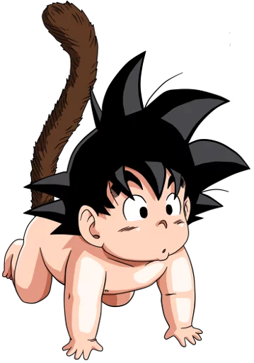 👶 Стикер «Dragon Ball Scimmia San» для Telegram