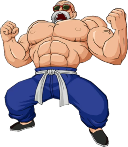 💪 Стикер «Dragon Ball Scimmia San» для Telegram