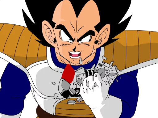 😡 Стикер «Dragon Ball Scimmia San» для Telegram