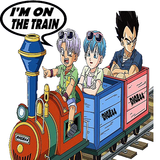 🚂 Стикер «??DRAGON BALL SUPER» для Telegram
