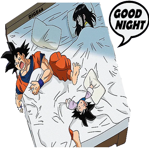 🛌 Стикер «??DRAGON BALL SUPER» для Telegram